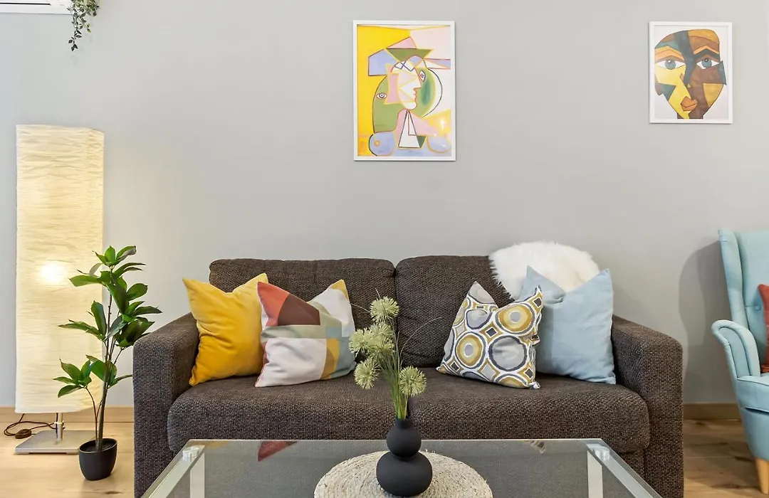 Living In Color - Chic Apartment With Balcony At Belvedere Residences-1
